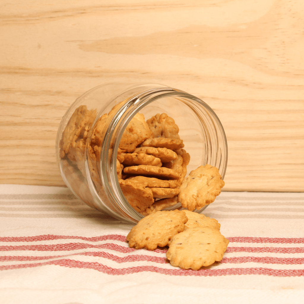 Biscuits salés Chèvre cumin - 100g Okina vrac-zero-dechet-ecolo-toulouse