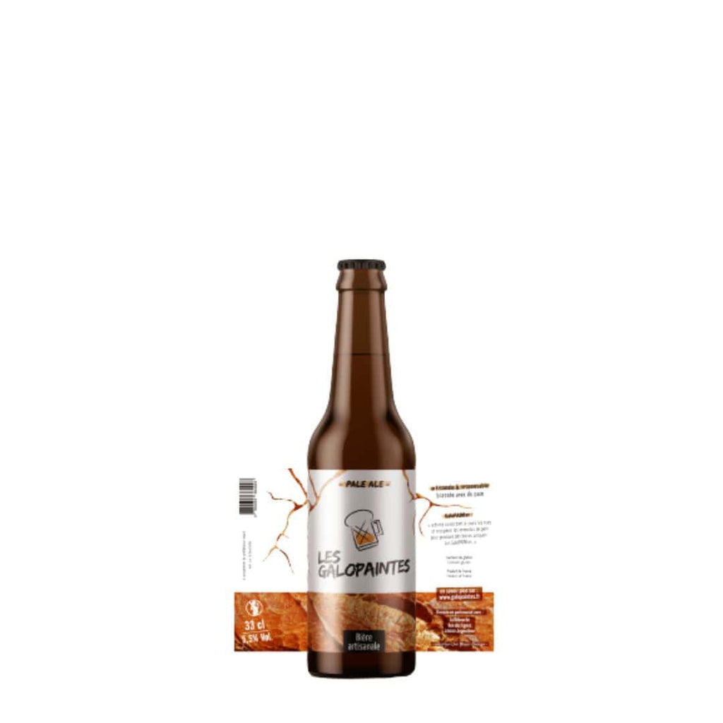 Bière artisanale blonde Pale Ale - Les GaloPAINtes - 33cl Les GaloPAINtes vrac-zero-dechet-ecolo-saint-andre-cubza