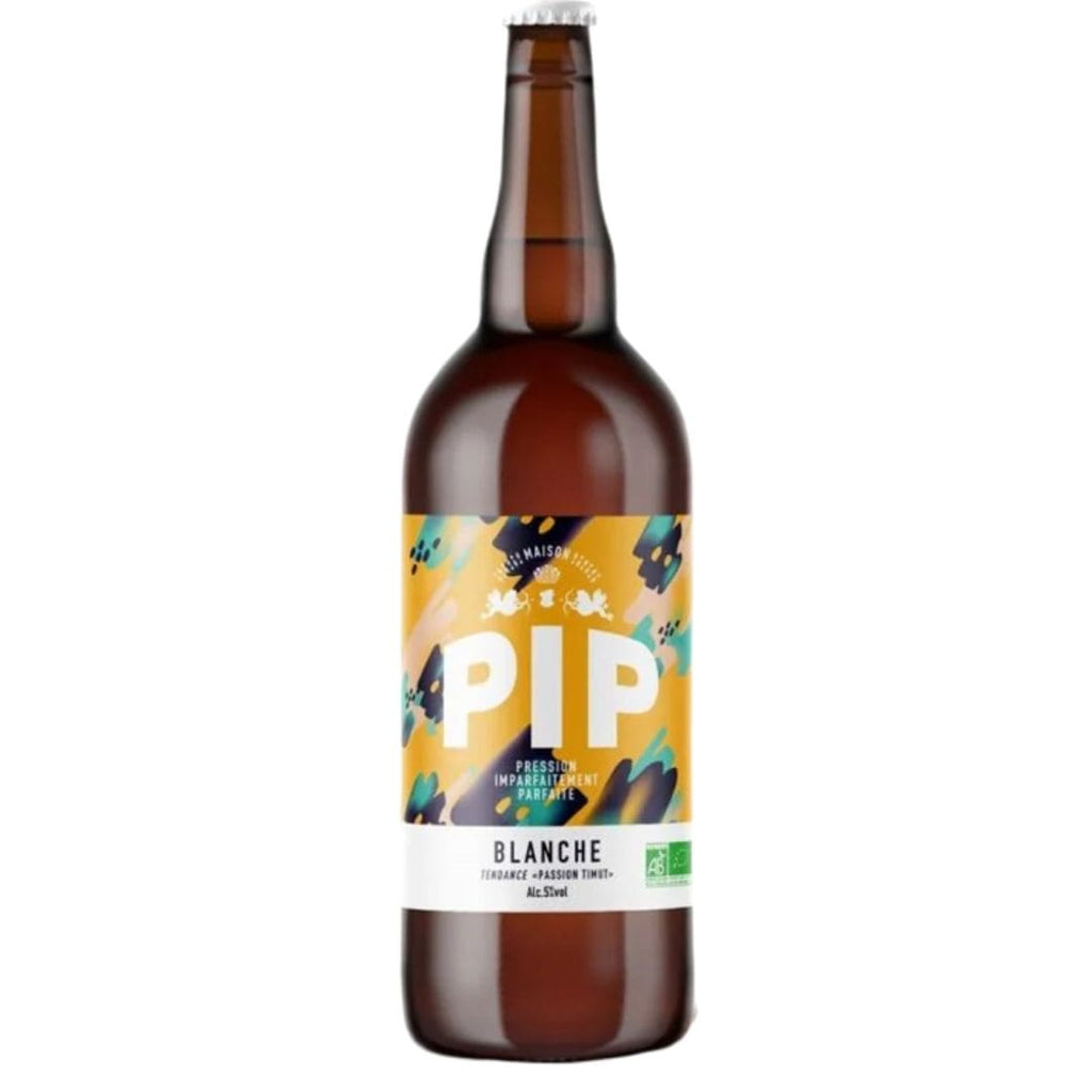 Bière Blanche Passion BIO - 75cl Maison PIP vrac-zero-dechet-ecolo-saint-andre-cubza