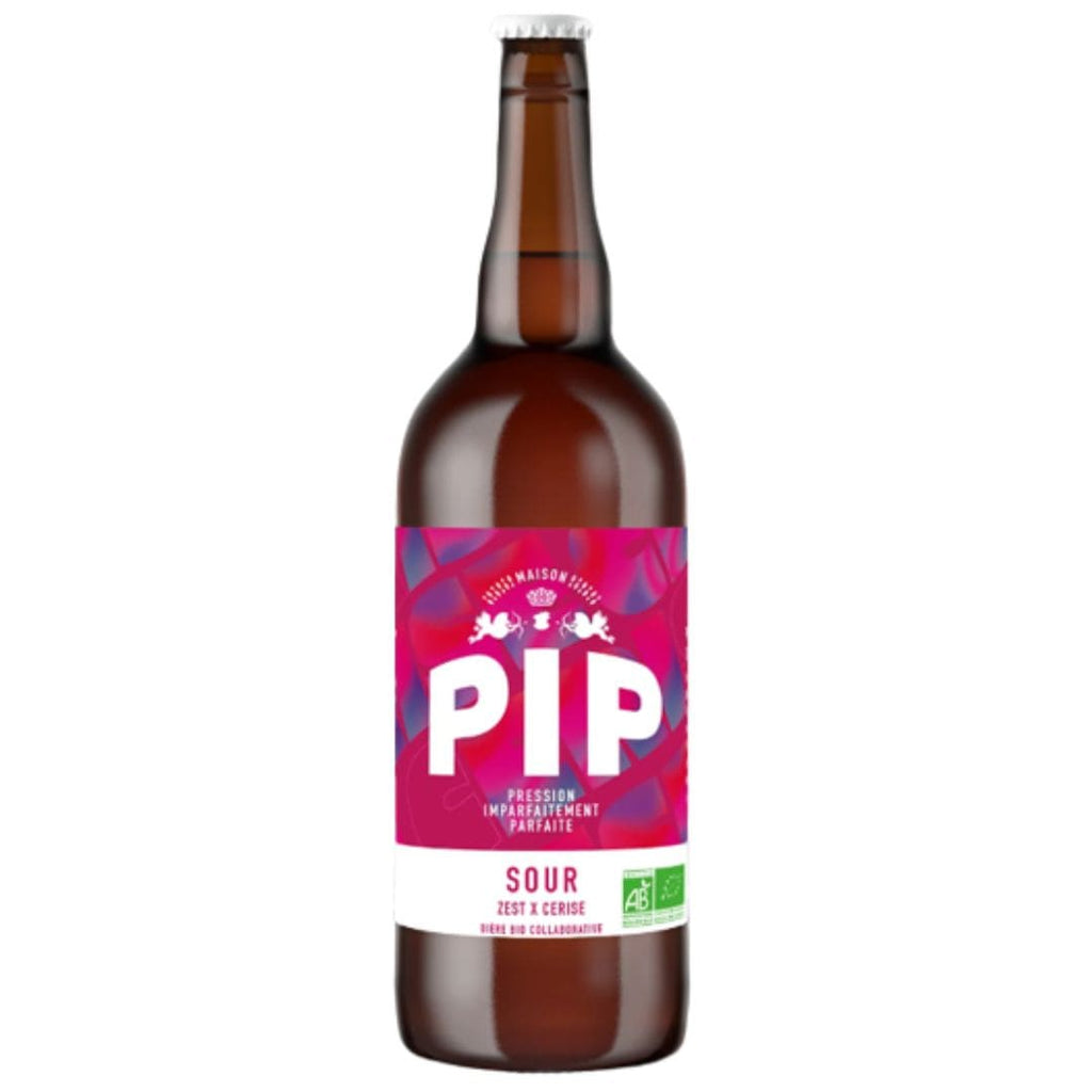 Bière Sour Zest x Cerise BIO - 75cl Maison PIP vrac-zero-dechet-ecolo-saint-andre-cubza