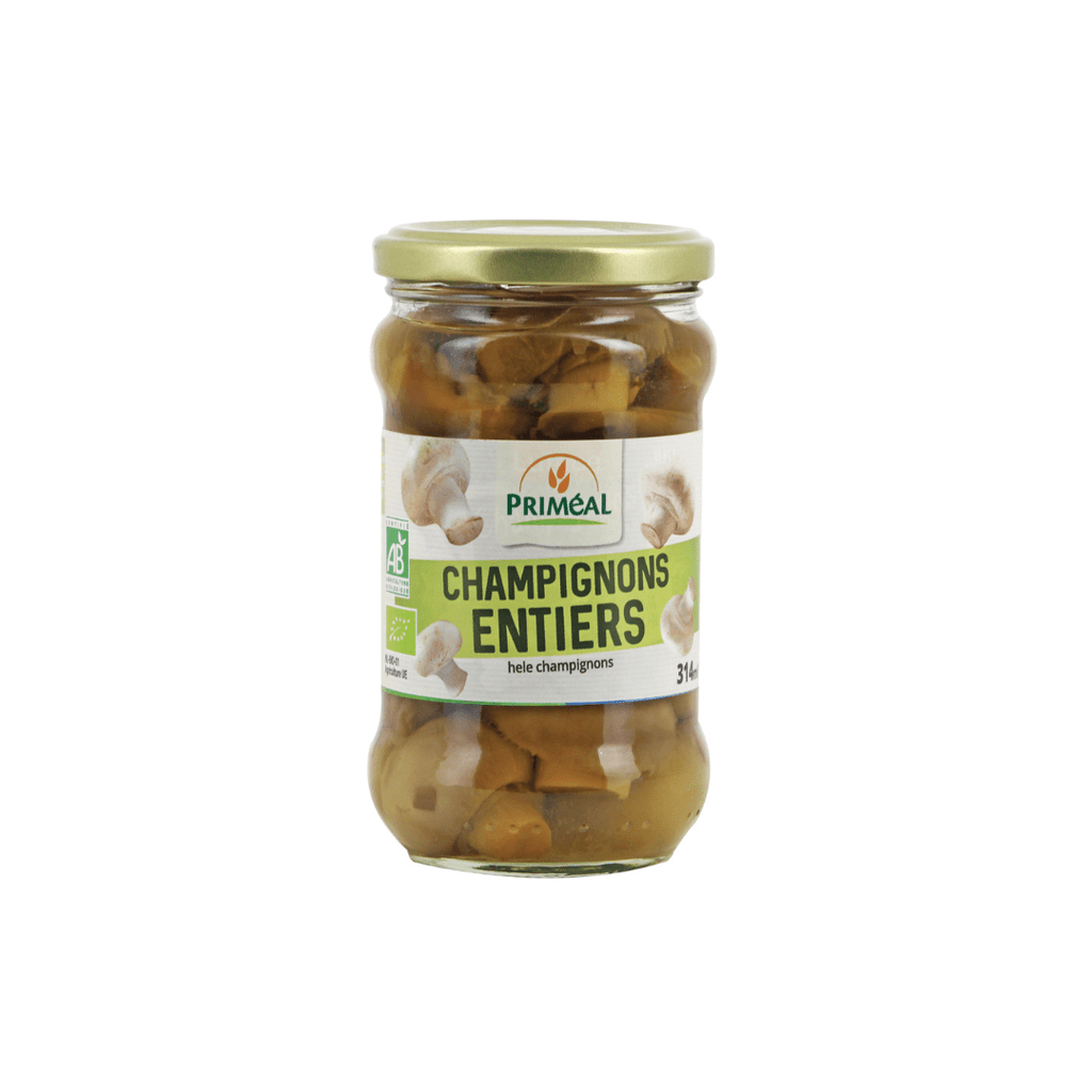 Champignons de Paris entiers BIO - 280g Ekibio vrac-zero-dechet-ecolo-saint-andre-cubza