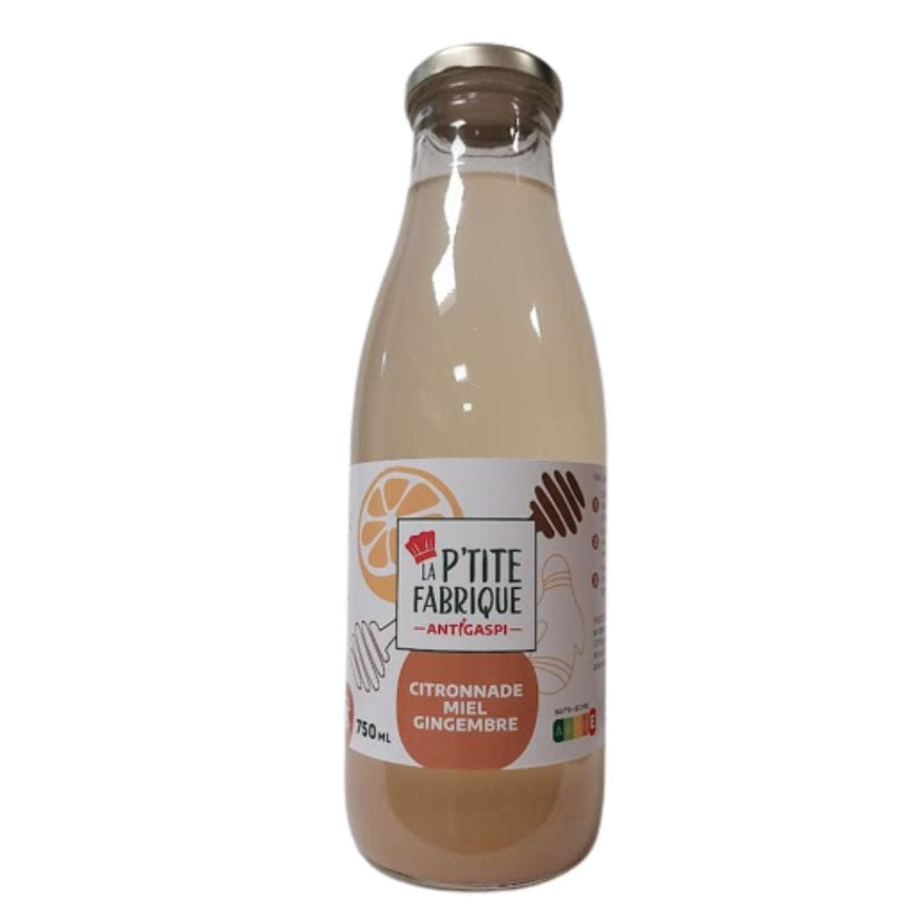 Citronnade Miel Gingembre - 75cl La P'tite Fabrique - Anti Gapsi vrac-zero-dechet-ecolo-saint-andre-cubza