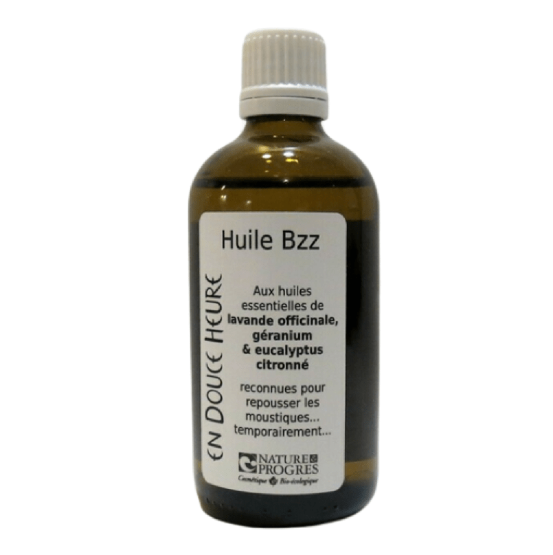 Huile BZZ Anti Moutiques - Fournie avec son vaporisateur (100ml) En Douce Heure vrac-zero-dechet-ecolo-saint-andre-cubza