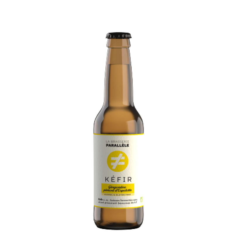 Kéfir Gingembre - Piment d'Espelette (33cl) - BIO Brasserie Parallèle vrac-zero-dechet-ecolo-saint-andre-cubza