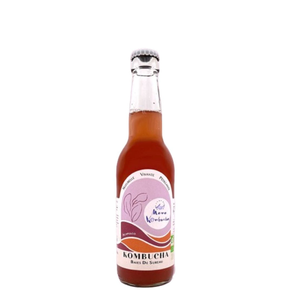 Kombucha Fruits séchés & Baies de sureau "L'Acapulco" BIO - 33cl Mama Kombucha vrac-zero-dechet-ecolo-saint-andre-cubza