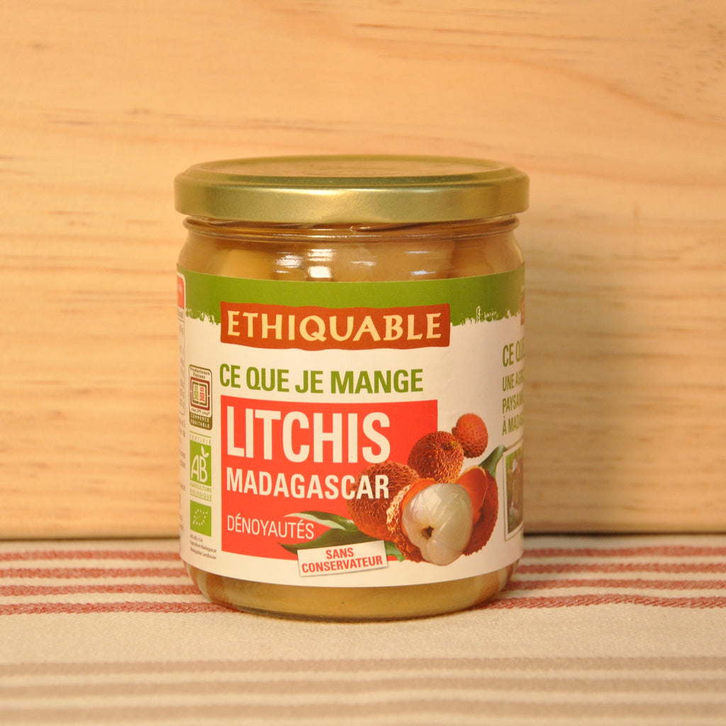 Litchis dénoyautés BIO - 425g Ethiquable vrac-zero-dechet-ecolo-toulouse