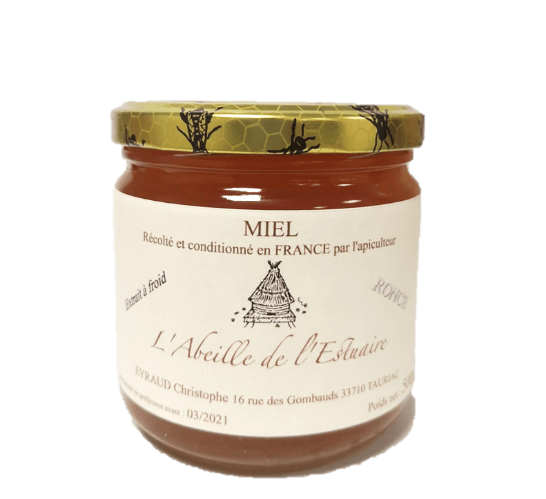 Miel De Ronce (500g) L'abeille de l'Estuaire vrac-zero-dechet-ecolo-saint-andre-cubza