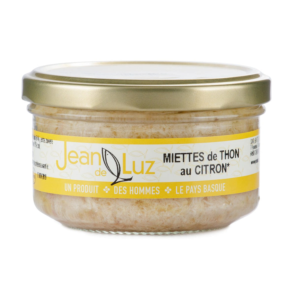 Miettes de Thon Germon au citron et à l'huile d'olive - 140g Jean de Luz vrac-zero-dechet-ecolo-saint-andre-cubza