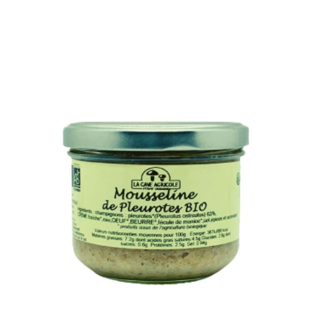 Mousseline de pleurotes (180g) - BIO La Cave Agricole vrac-zero-dechet-ecolo-saint-andre-cubza