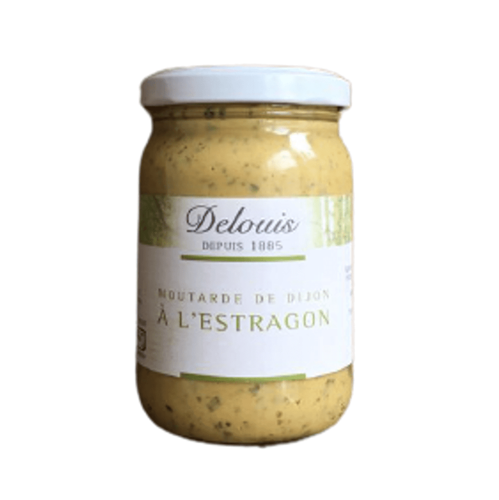 Moutarde à l'estragon (200g) - BIO Maison Delouis vrac-zero-dechet-ecolo-saint-andre-cubza