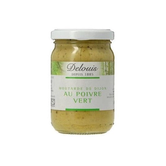 Moutarde poivre vert - 200g Delouis vrac-zero-dechet-ecolo-saint-andre-cubza