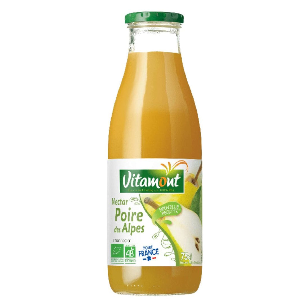 Nectar de poires des Alpes (75cl) - BIO Vitamont vrac-zero-dechet-ecolo-saint-andre-cubza