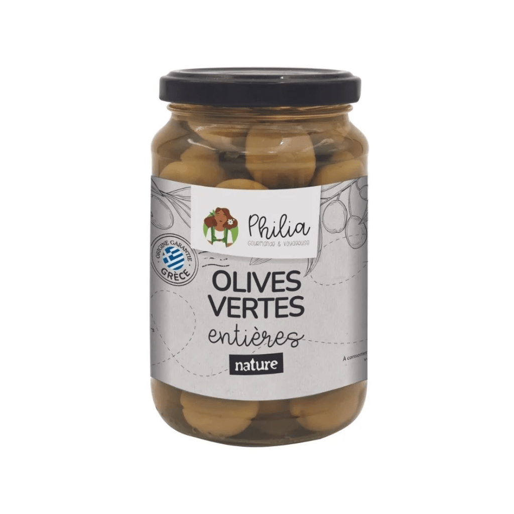 Olives vertes entière BIO - 190g net Relais Vert vrac-zero-dechet-ecolo-saint-andre-cubza