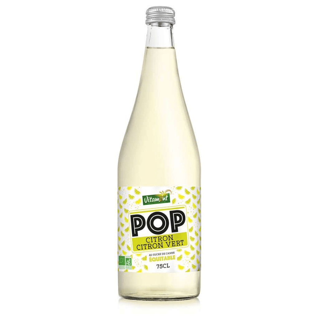 POP citron jaune et citron vert - 75cl Vitamont vrac-zero-dechet-ecolo-saint-andre-cubza