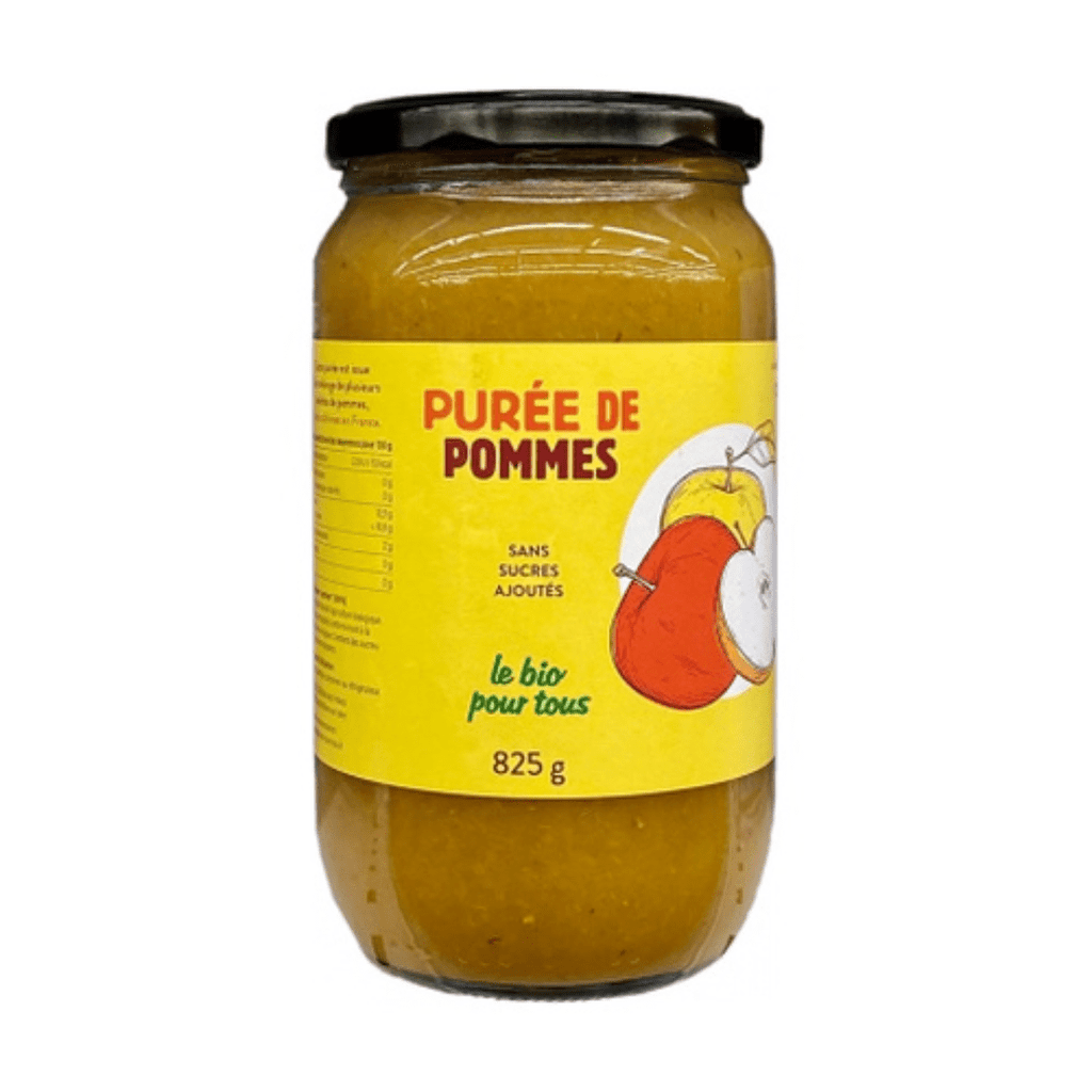 Purée de pommes BIO - 825g relais vert vrac-zero-dechet-ecolo-saint-andre-cubza