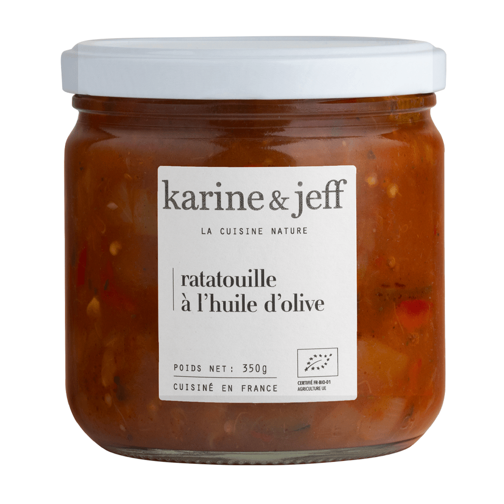 Ratatouille à l'huile d'olive - 350g Karine & Jeff vrac-zero-dechet-ecolo-saint-andre-cubza