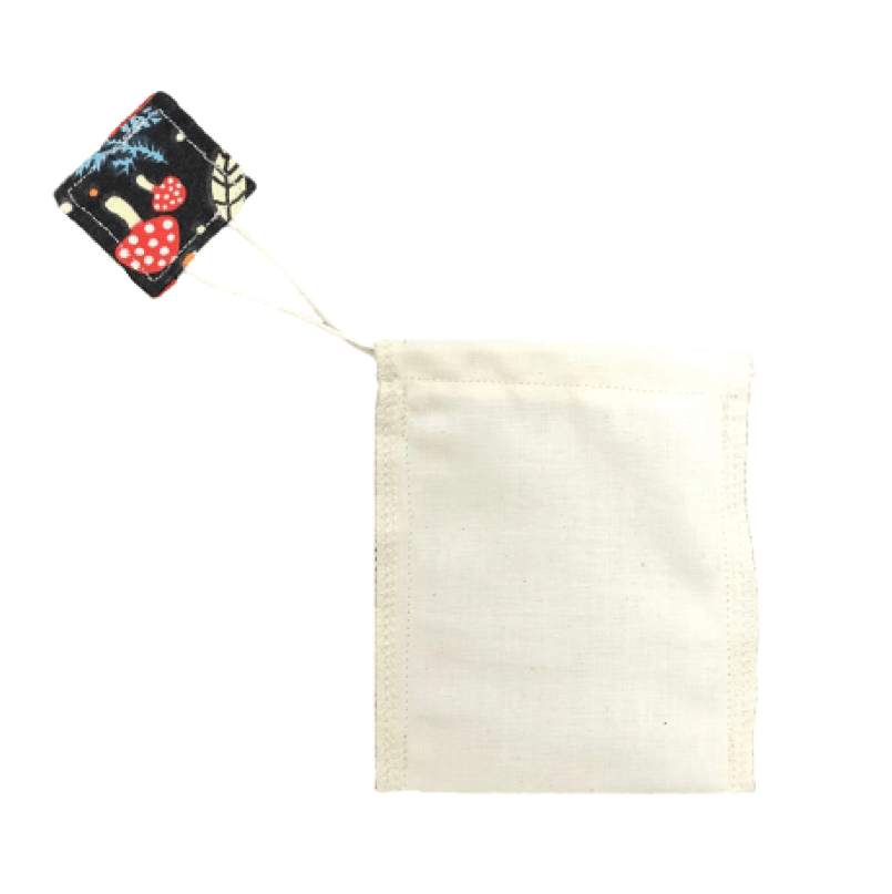 Sachet à thé lavable en coton bio - format théière C-Super l'Alternative vrac-zero-dechet-ecolo-saint-andre-cubza