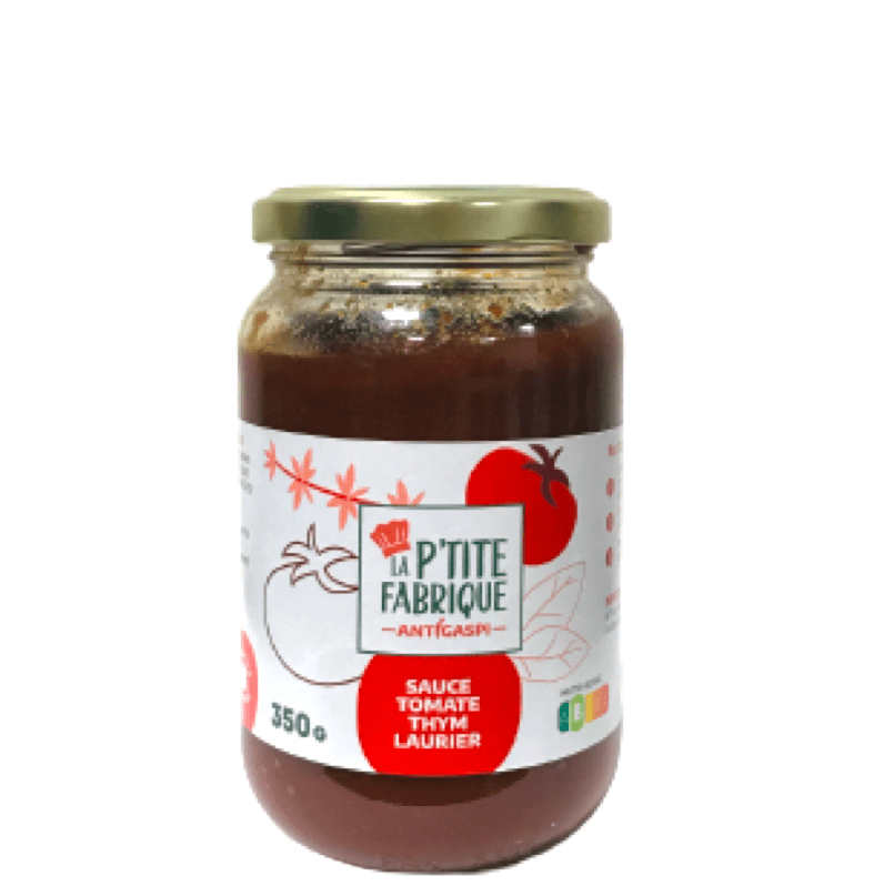 Sauce tomate (350g) La P'tite Fabrique - Anti Gapsi vrac-zero-dechet-ecolo-saint-andre-cubza