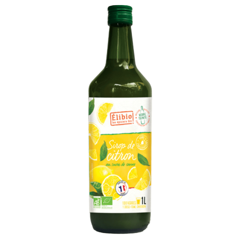 Sirop de citron (1L) - BIO Élibio vrac-zero-dechet-ecolo-saint-andre-cubza