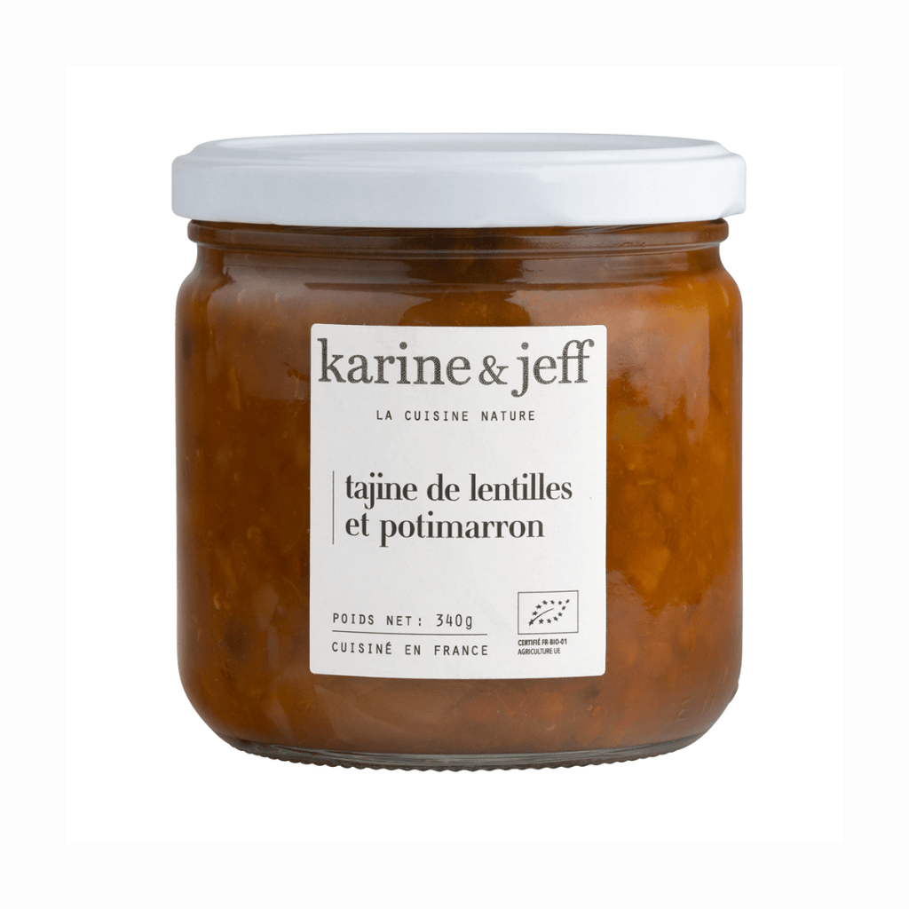 Tajine de lentilles et potimarron - 340g Karine & Jeff vrac-zero-dechet-ecolo-saint-andre-cubza