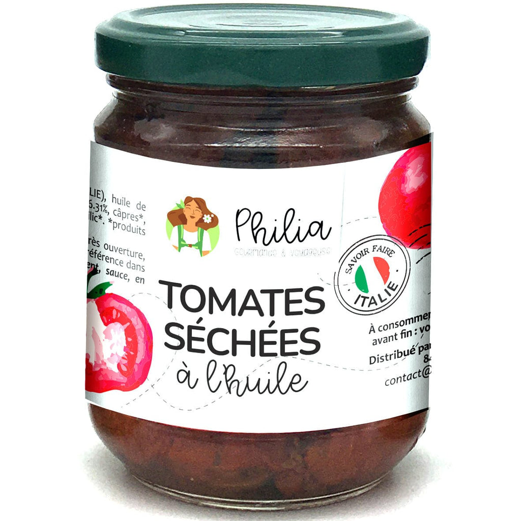 Tomates séchées à l'huile BIO - 130g PNE Philia vrac-zero-dechet-ecolo-saint-andre-cubza