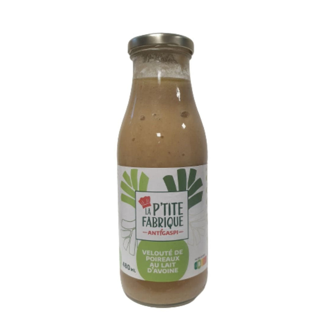 Velouté de poireaux au lait d'avoine (480mL) La P'tite Fabrique - Anti Gapsi vrac-zero-dechet-ecolo-saint-andre-cubza