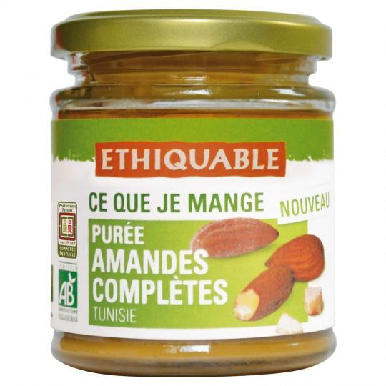 Purée d'amandes complètes bio - 170g Ethiquable vrac-zero-dechet-ecolo-toulouse